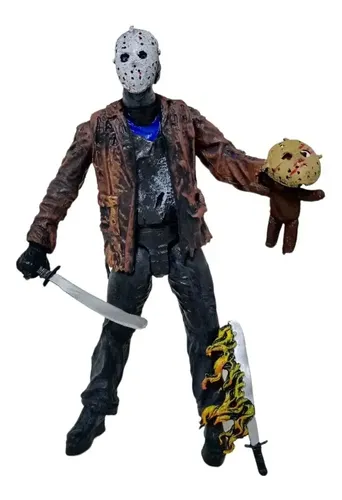Figura Jason Voorhees De 18 Cm - PVC Con Articulaciones Móviles Para Coleccionistas