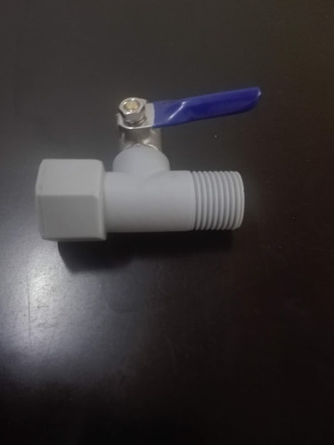Imagen 4 de 5 de Llave Corte 1/2 Instalacion Dispenser Heladeras Osmosis