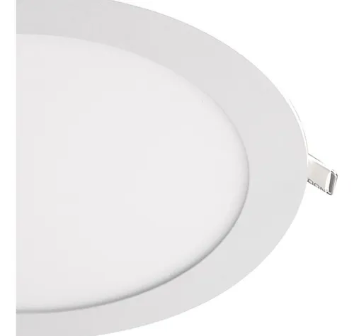 Panel Led Empotrar Circular 760 Lúmenes 12w Luz Cálida Dairu