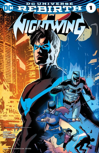 Nightwing #1 (2017) Rebirth Dc Comics