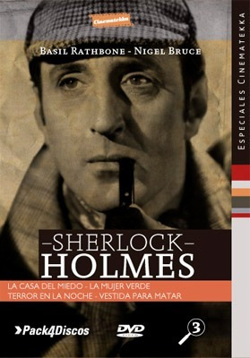 [pack Dvd] Sherlock Holmes Vol.3 (4 Discos)