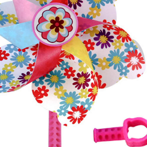 Para Bicicleta Para Niños, Molinete Para Manillar De Flor