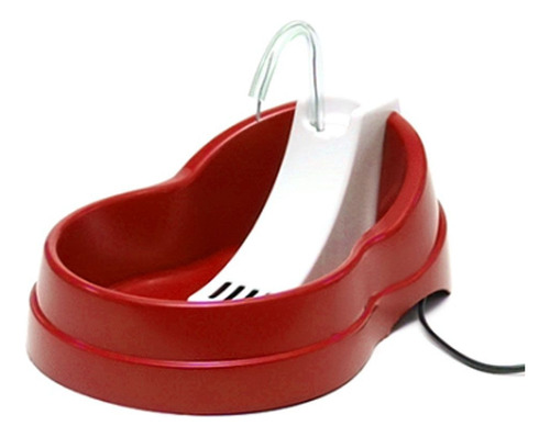 Bebedouro E Purificador Alvorada Para Pets - 220v Cor Vermelho