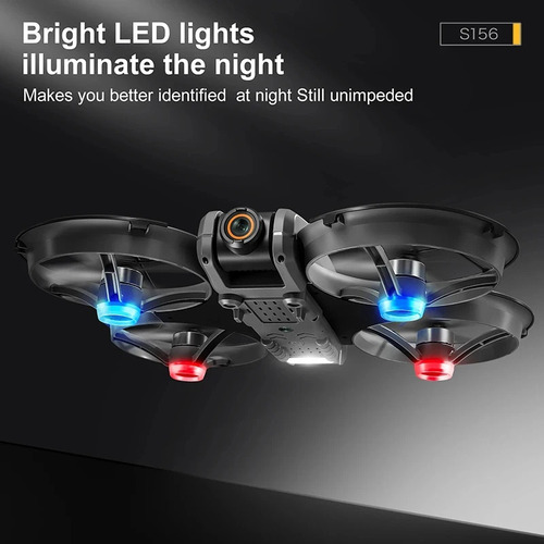 Mini Drone S156 8k Cámara 5g Wifi Evitación De Obstáculos 3b