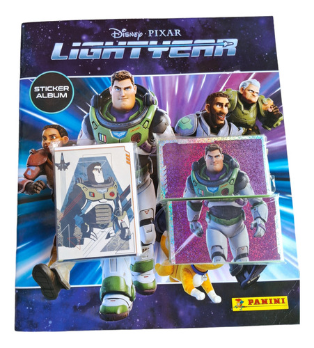 Album Figuritas Panini Buzz Lightyear Completo + 50 Cartas