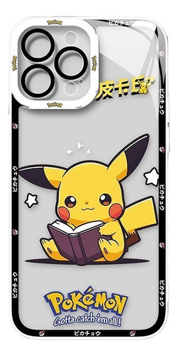 Funda De Dibujos Animados De Pokémon Pikachu Para iPhone 15