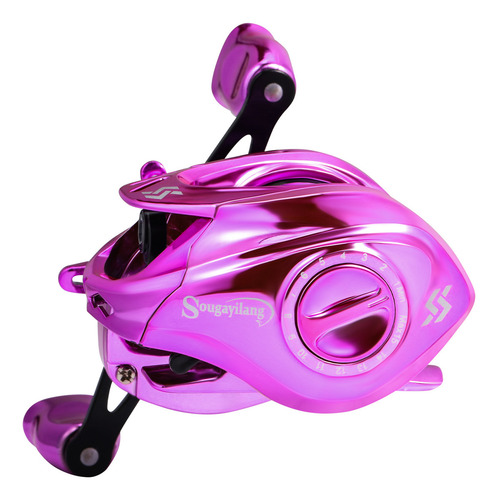 Carretilha Pesca Perfil Premium Sougayilang 8kg Carretel Cor Modelo - Roxo Lado Da Manivela Direito