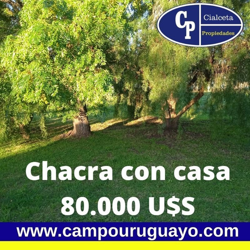 Chacra En Juanicó Con Casa Para 80.000 U$s