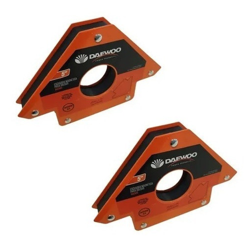 Escuadra Magnética Para Soldar Daewoo 5 Pulgadas Set X 2