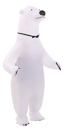 Disfraz Inflable De Oso Polar Para Adultos