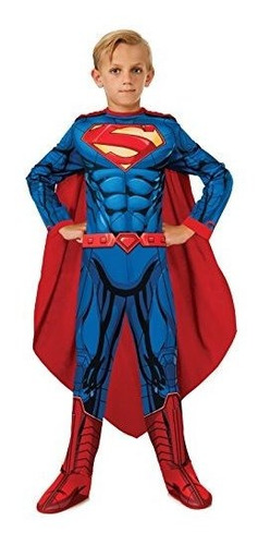 Disfraz Talla Small Para Niño De Superman Halloween