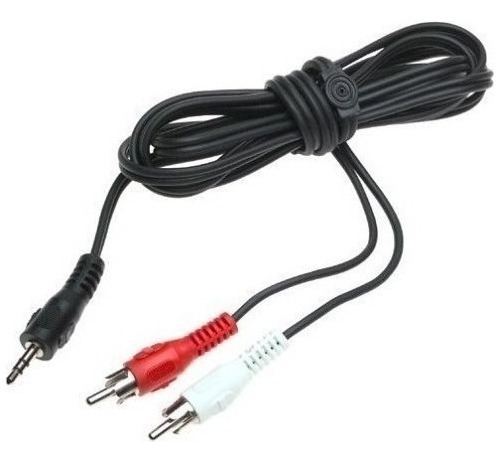 Cable Rca A Plug 3.5mm Negro