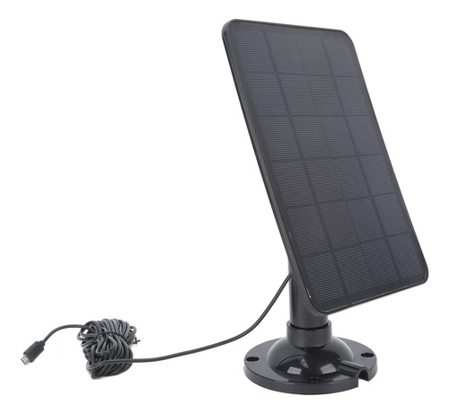 Cargador De Panel Solar Para Cámara, 10 W, 5 V, Micro Usb, S