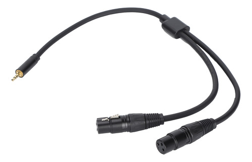 Cabo Divisor Jorindo Dual Xlr Feminino Para 3,5 Mm 1/8 Pol