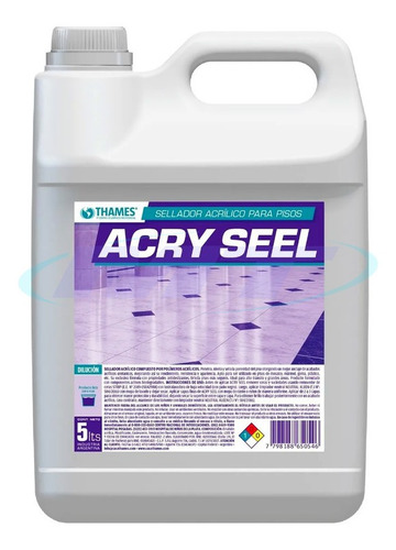 Sellador Pisos Acry Seel X 5lt