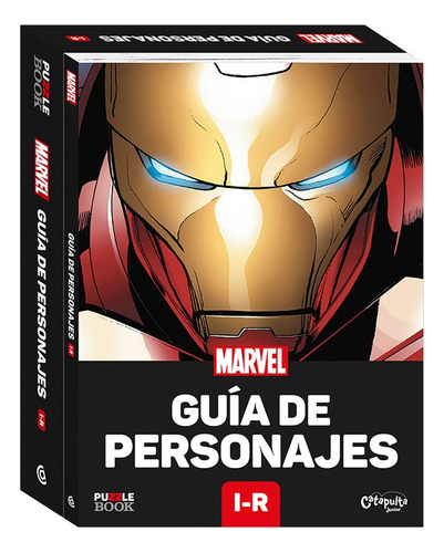 Marvel: Guia De Personajes I- R (iron Man) Libro + Puzzle 30
