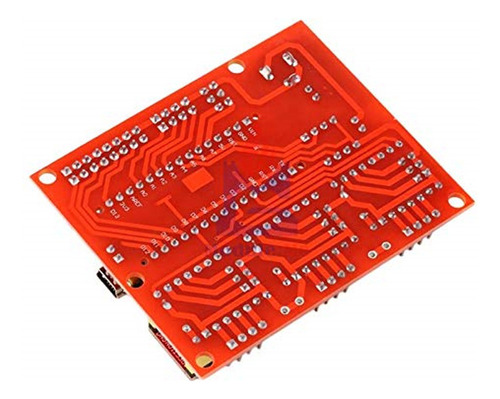 Tarjeta Cnc Shield V4 Con Arduino Nano +3 Driver A4988 +cabl
