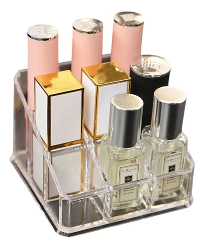 Organizador De Acrilico Para Maquillaje En Forma Cuadrada