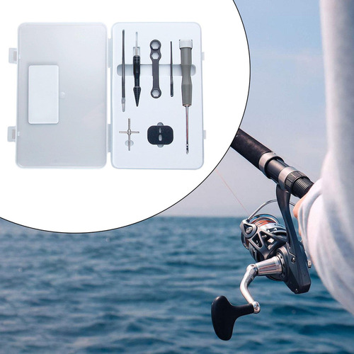 Set Herramientas Carrete Pesca 6 Unidades