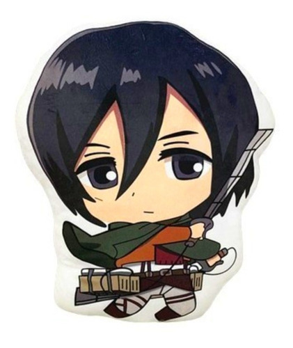 Mini Cojin Mikasa Chiquita - Cojin Shingeki No Kyojin 