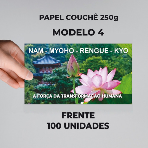 Cartão De Visita, Budista, Acessórios Templo, Flor De Lótus