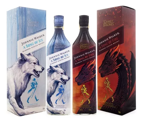 Kit Whisky Game Of Thrones - Song Of Fire e Song Of Ice