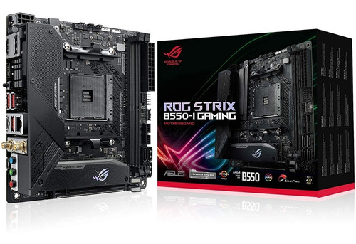 Tarjeta Madre Asus Rog Strix B550-i Gaming Am4 Ddr4 Mini Itx