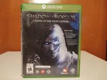 Comprar Middle Earth Shadow Of Mordor Goty Xbox One (con Manual)