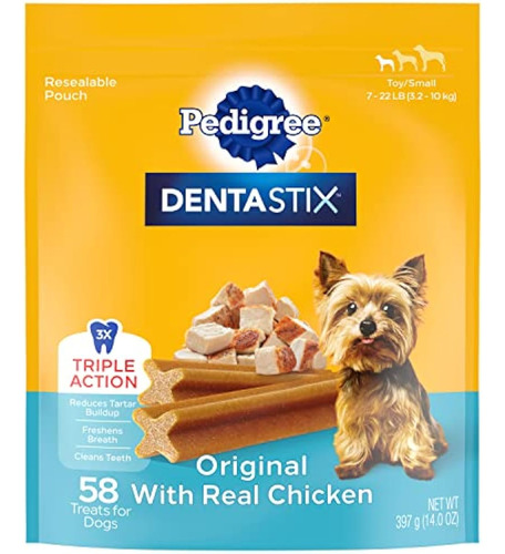 Pedigree Dentastix Dulces Para Perros Sabor Pollo 58 Und