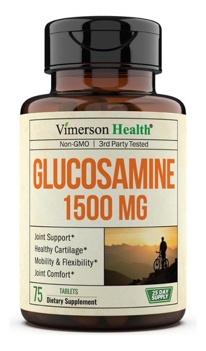 Glucosamina 1500 Mg Vimerson Health 75 Tabletas