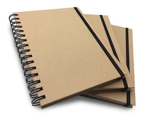 Cuaderno Ecológico/reciclado A5 (15x21) Tapa Dura 100 Hojas