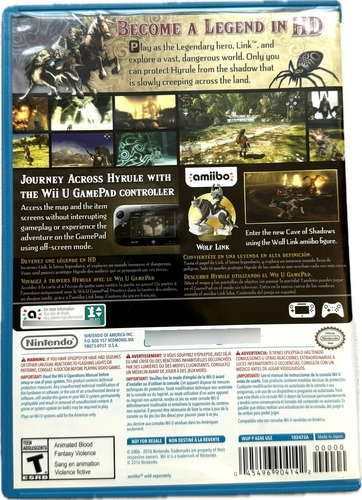 Legend Of Zelda Twilight Princess Hd+libro Hyrule+2 Libros (Usado)