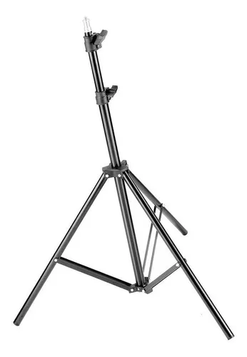 Tripie Para Lampara Video De Aro Luz Led Fotograf a Color Negro