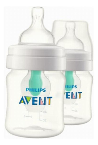 Philips Avent Biberones Anticólicos Con Ventilación Sin Color Transparente