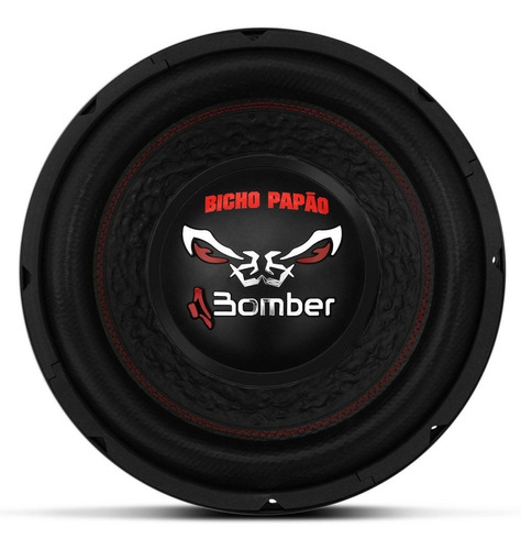 Alto Falante Subwoofer 12 Bicho Papão Bomber 2000w 2+2 Ohms