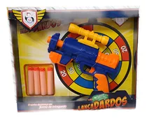 Comprar Pica Pau Lança Dardos Com Alvo - Azul