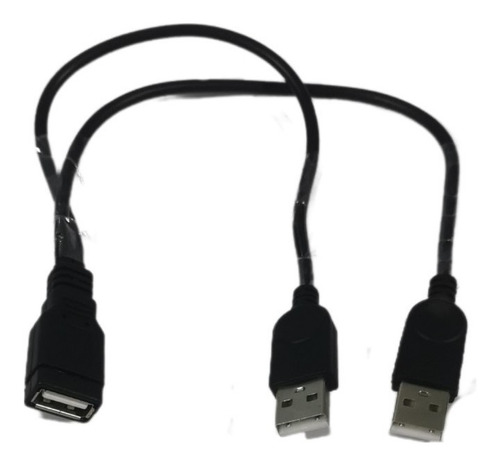 Usb Hembra A 2 Usb Macho Adaptador Divisor Y Cable