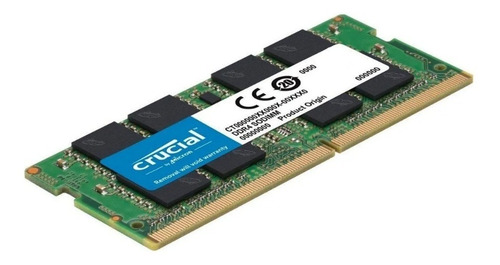 Memoria Ram 4gb Ddr4 2666mhz Crucial Ct4g4sfs8266 Notebook
