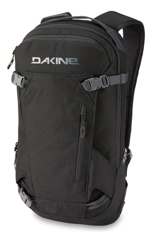 Mochila De Invierno Dakine Helipack De 12 Litros, Negra