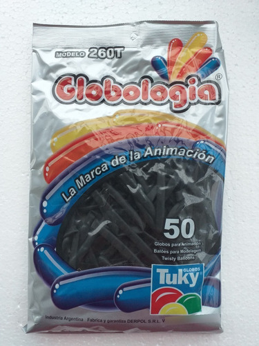 Globos Globologia X 50 U Figuras Globoflexia 260t Delmy