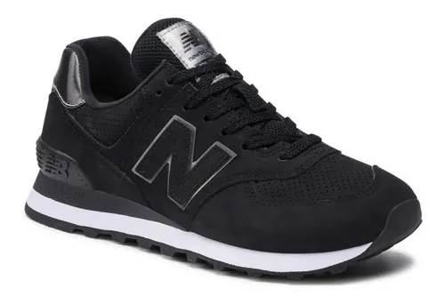 Zapatillas Urbanas Mujer New Balance 574 + Negra