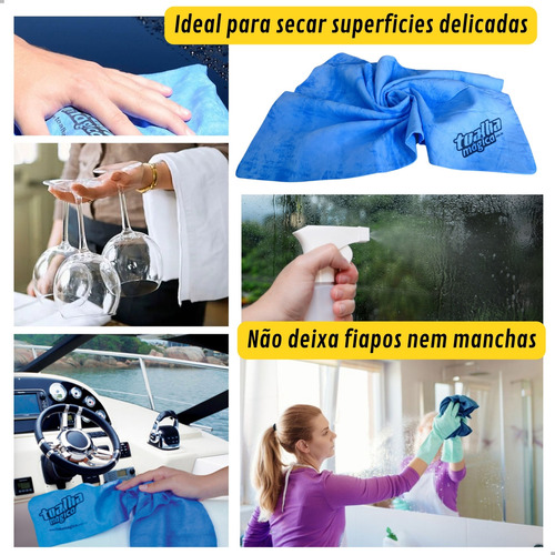 Espuma E Toalha Mágica Limpa Estofado Seca Vidro Espelho Car