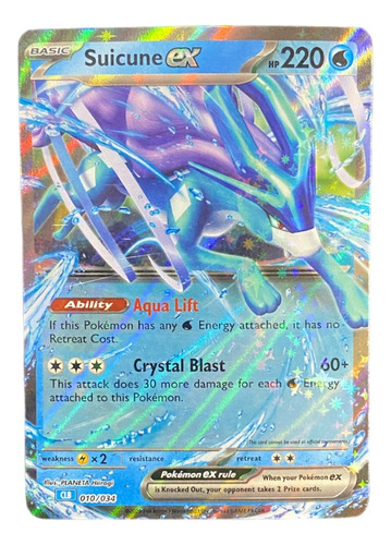 Suicune Ex - Scarlet & Violet Pokémon Tcg