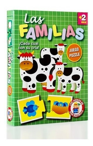 Juego Infantil Las Familias Ruibal Original Lelab 8204