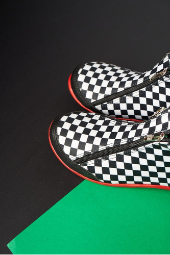 Zapatillas Te Para Tres De Diseño Con Cierre Envio Todo Pais