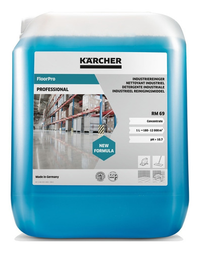 Potente Detergente Industrial Karcher Rm 69 Para Pisos