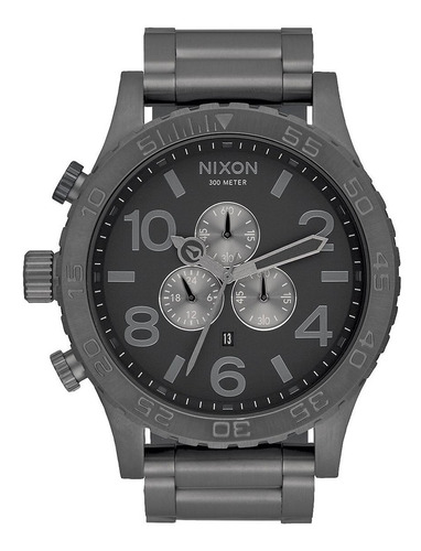 Reloj Nixon Chrono A083-632 De Acero Inoxidable Para Hombre