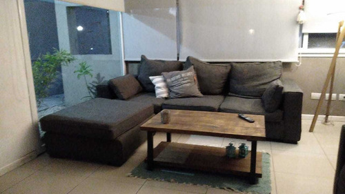 Imagen 4 de 4 de Mesa Ratona Rústica Hierro Madera Maciza Revistero
