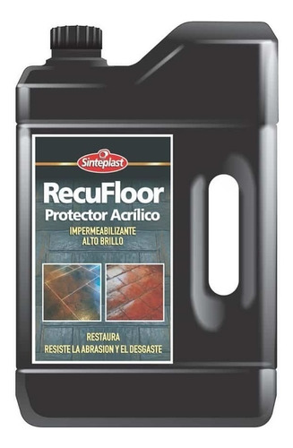 Recufloor Protector Acrilico Transp. P/pisos, Sinteplast 5lt