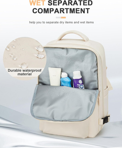 Mochila Grande De Viaje Para Mujer Impermeable C6-simple